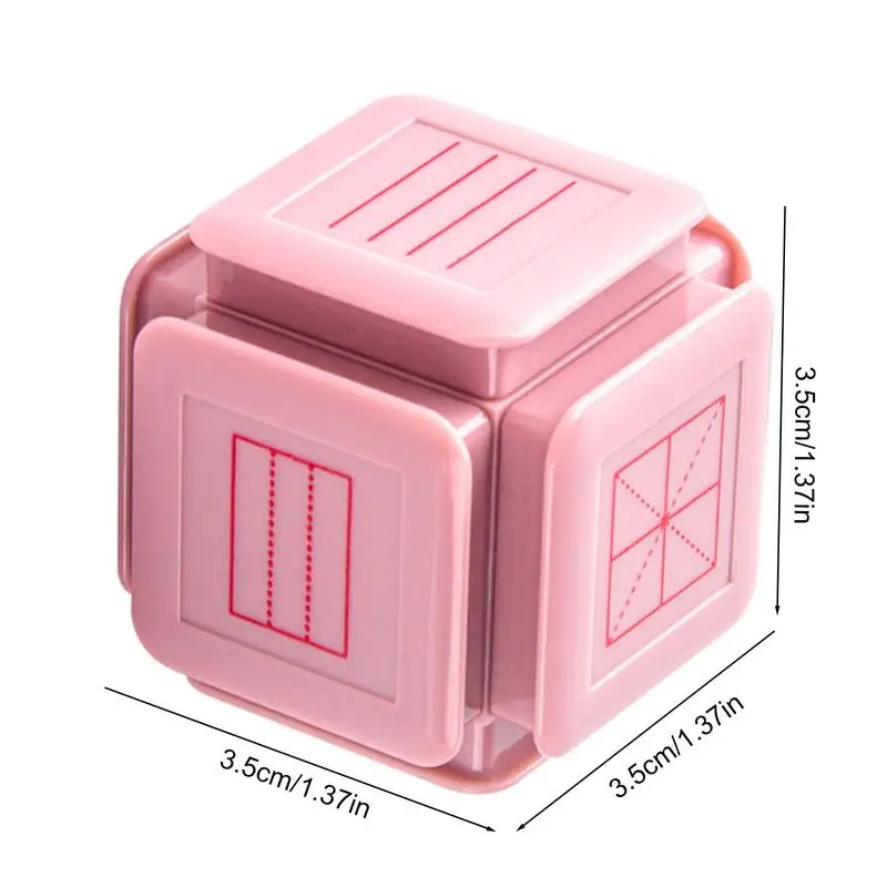 Teacher Stamp Tool Portable School Self-Inking Stamps With Ink Business Paper Work Text Stamps For Kids Adults Teachers
