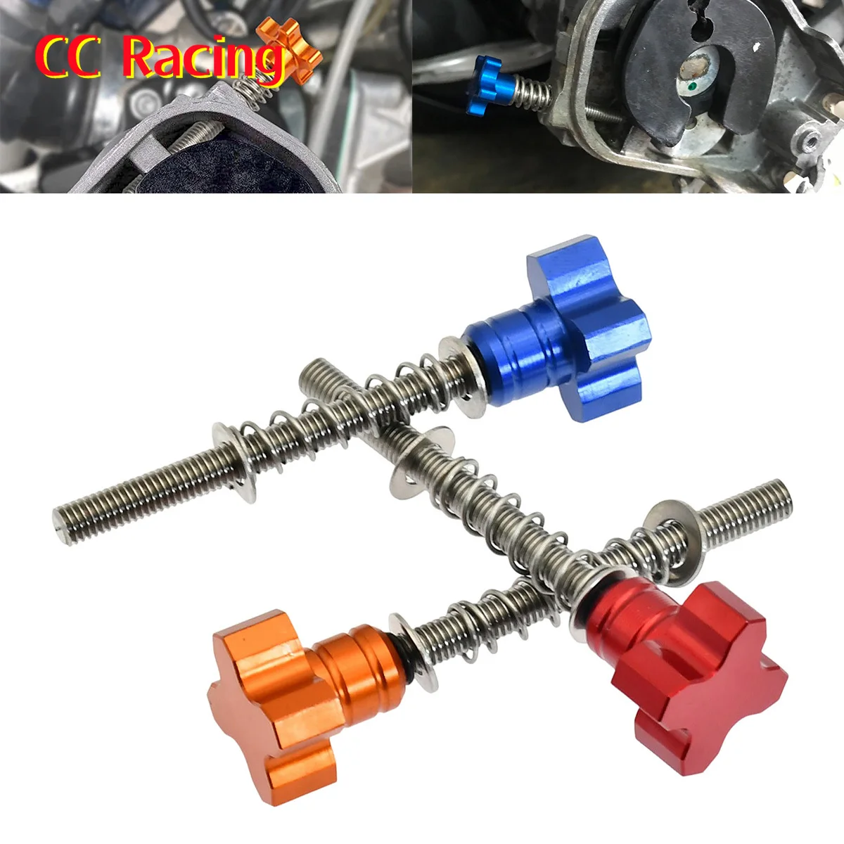 

Throttle Air Speed Idle Screw Bolt Adjuster For Husqvarna TE150i 2020-2023 TE250i TE300i 2018-2023 2022 TEI 150 250 300