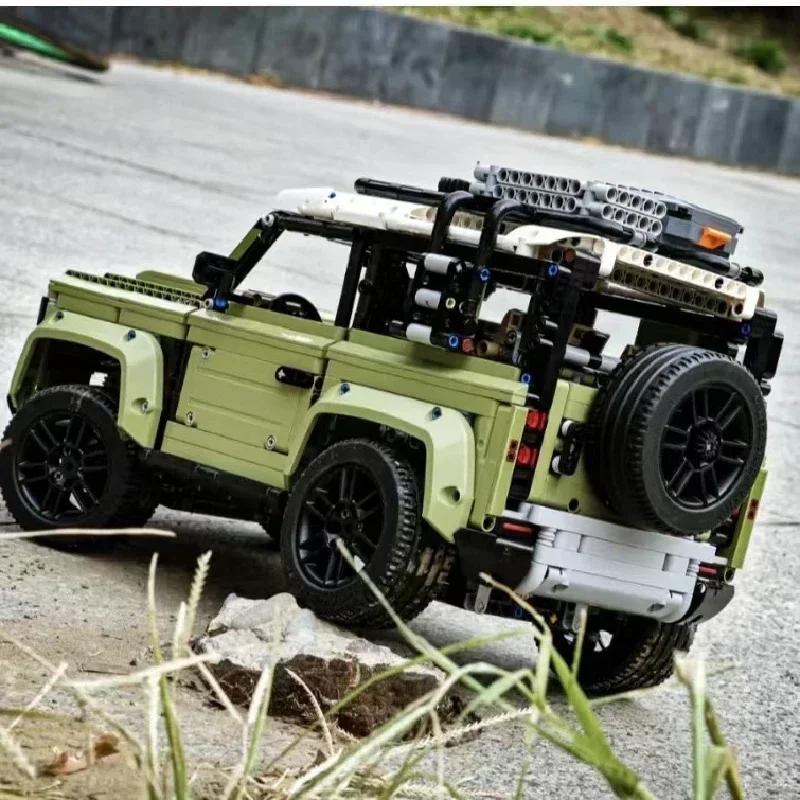 2573 Uds. SuperCar Land Riover Defender vehículo todoterreno bloques de construcción modelo de coche juguetes de ladrillo técnico para niños niñas regalos 42110