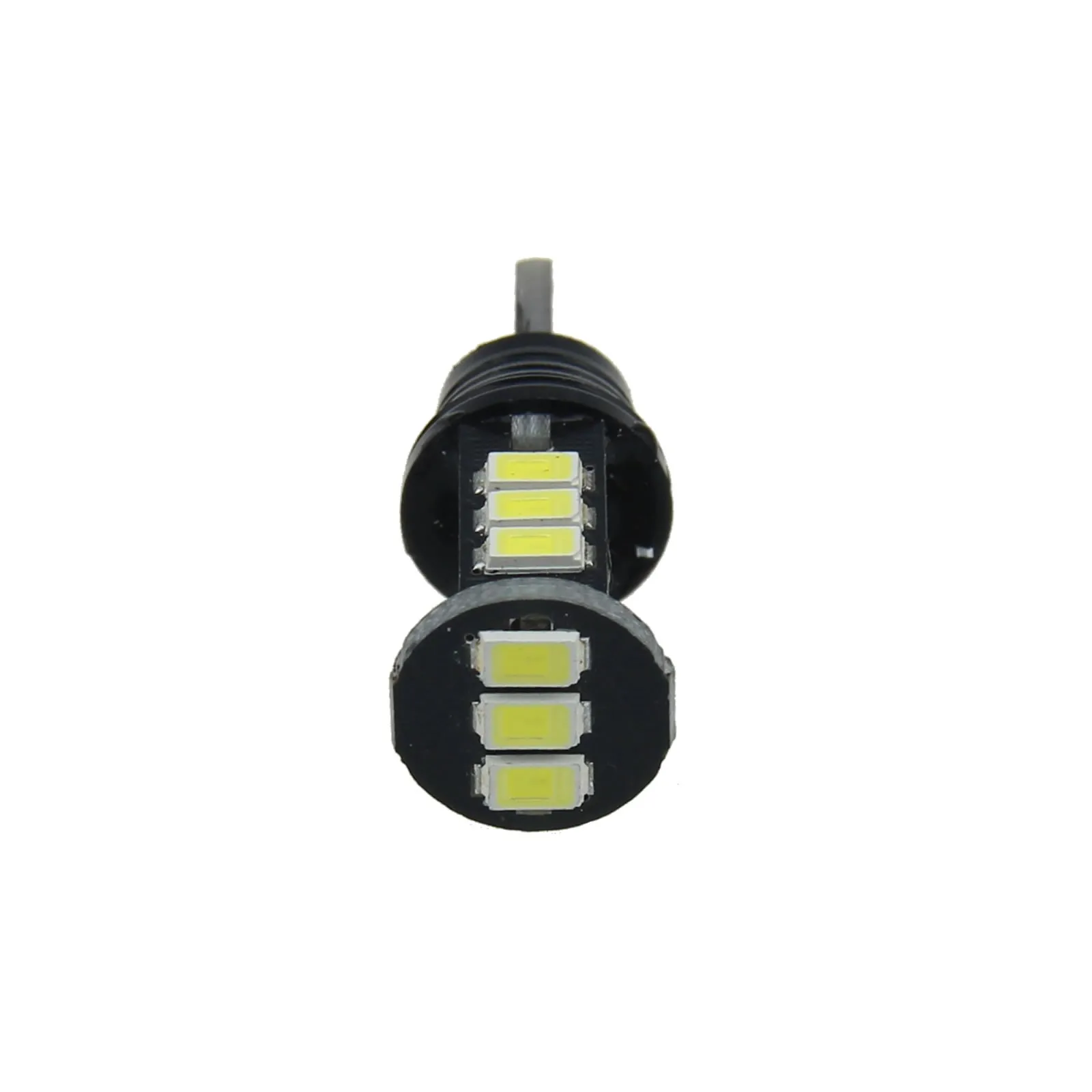 2x White AUTO T15 Corner Lamp Parking Light Canbus Error Free 15 Emitters 5630 SMD LED T-13 T13 926 C008-W