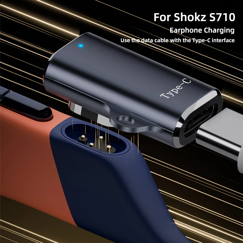 Portable Headphone Charger Adapter For SHOKZ OpenSwim Pro S710