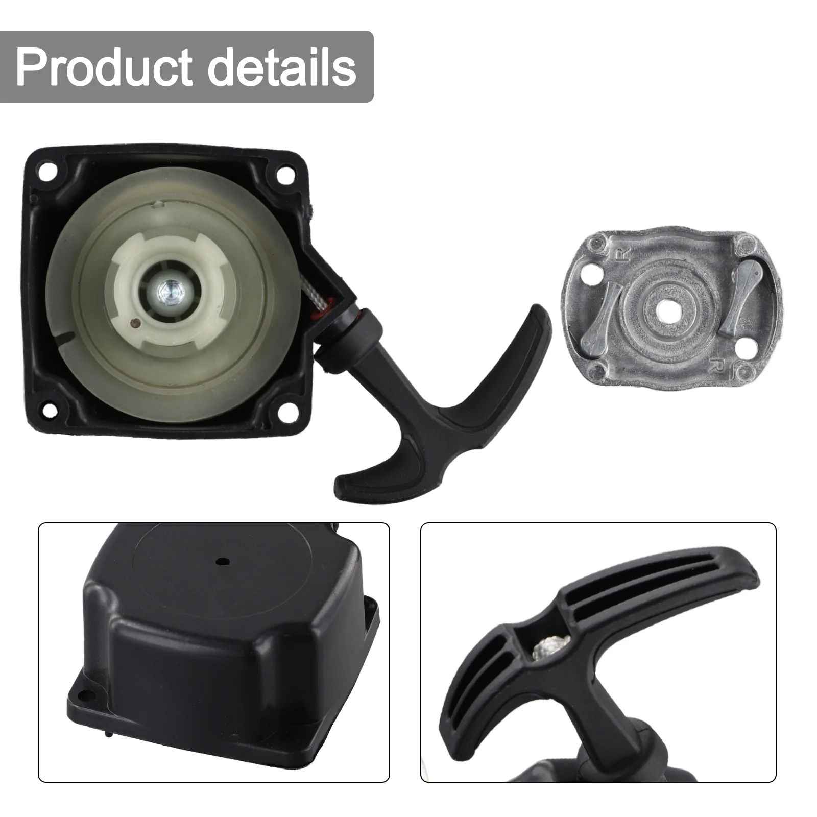 Lawn Mower Parts Recoil Pull Starter 47/49CC 40-5 Engine Brush Cutter Home Yard Garden Brand New For Brush Cutter