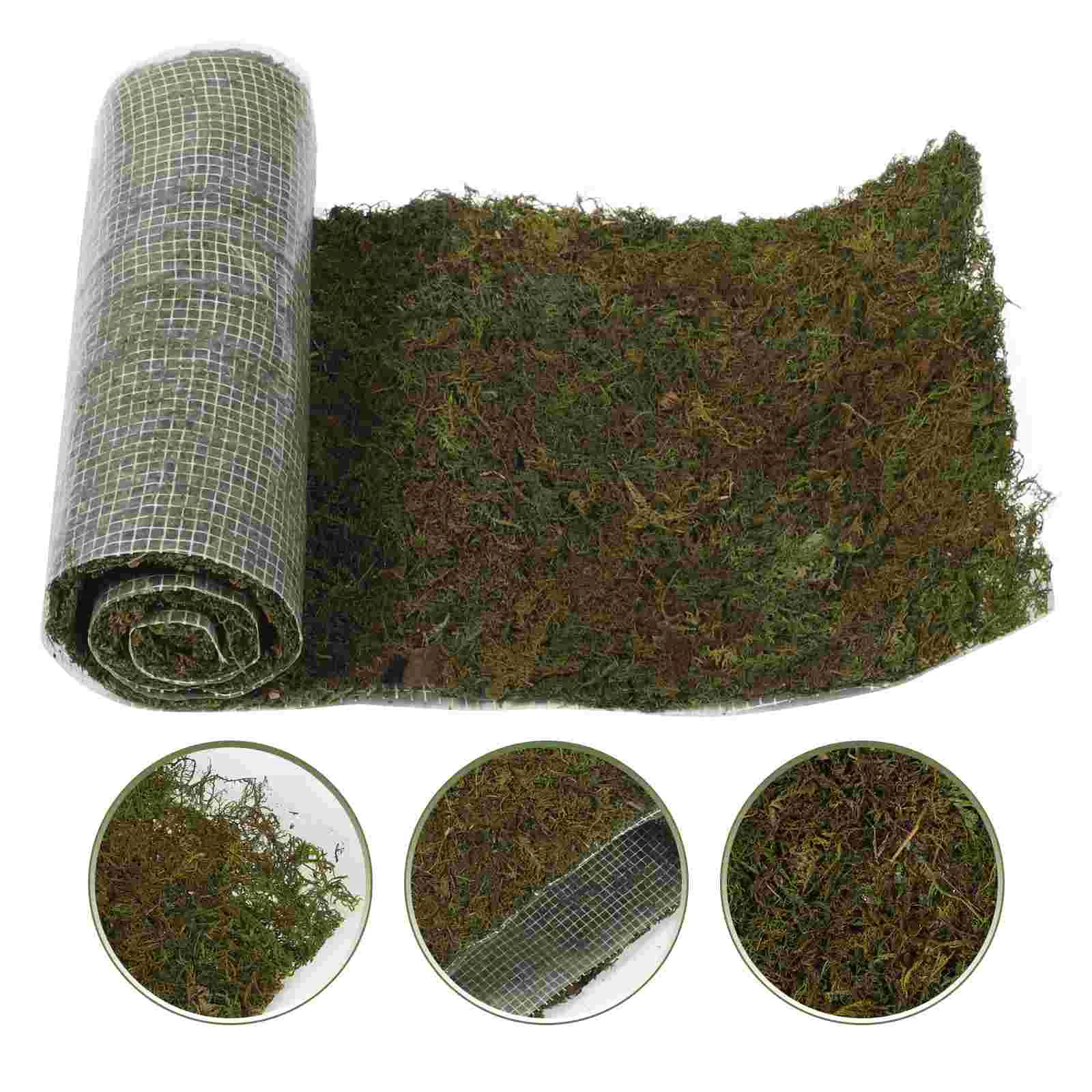 Artificial Turf Simulated Moss Carpet for Landscaping Micro Landscape Accessory Scene Area Rugs