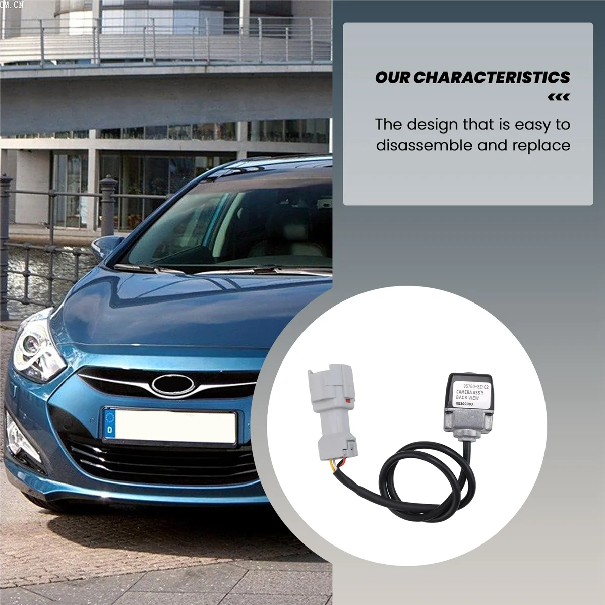 X46A_Auto-Rückfahrkamera-Baugruppe für Hyundai I40 2011–2015 95760-3Z102