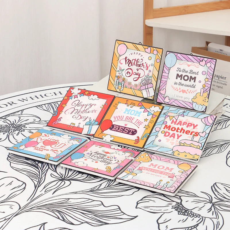 

Украшения ко Дню матери Квадратные столы Керамические настольные украшения Ремесла могут быть изготовлены по индивидуальному заказу