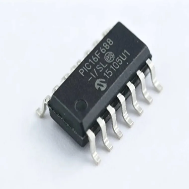 1 PIECE PIC16F688-I/SL or PIC16F684-I/SL SOIC-14 Microcontroller / 8-bit Single Chip Microcomputer Quality Assurance