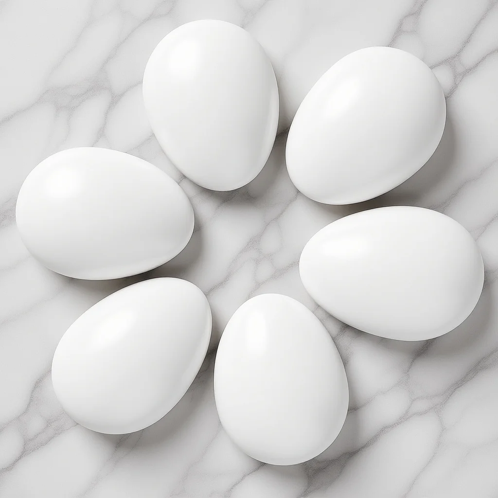 

30Pcs Artificial Parrot Egg Solid Plastic for Nesting Breeding Control Hatching Aid Bird Training Supplies