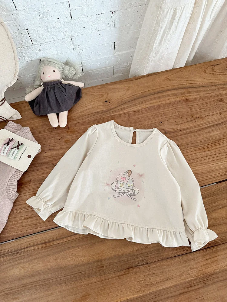 

Girls' Autumn Sweater Cardigan Set2025New Baby Toddler Tops Cute Girl Fashionable Jeans aClass