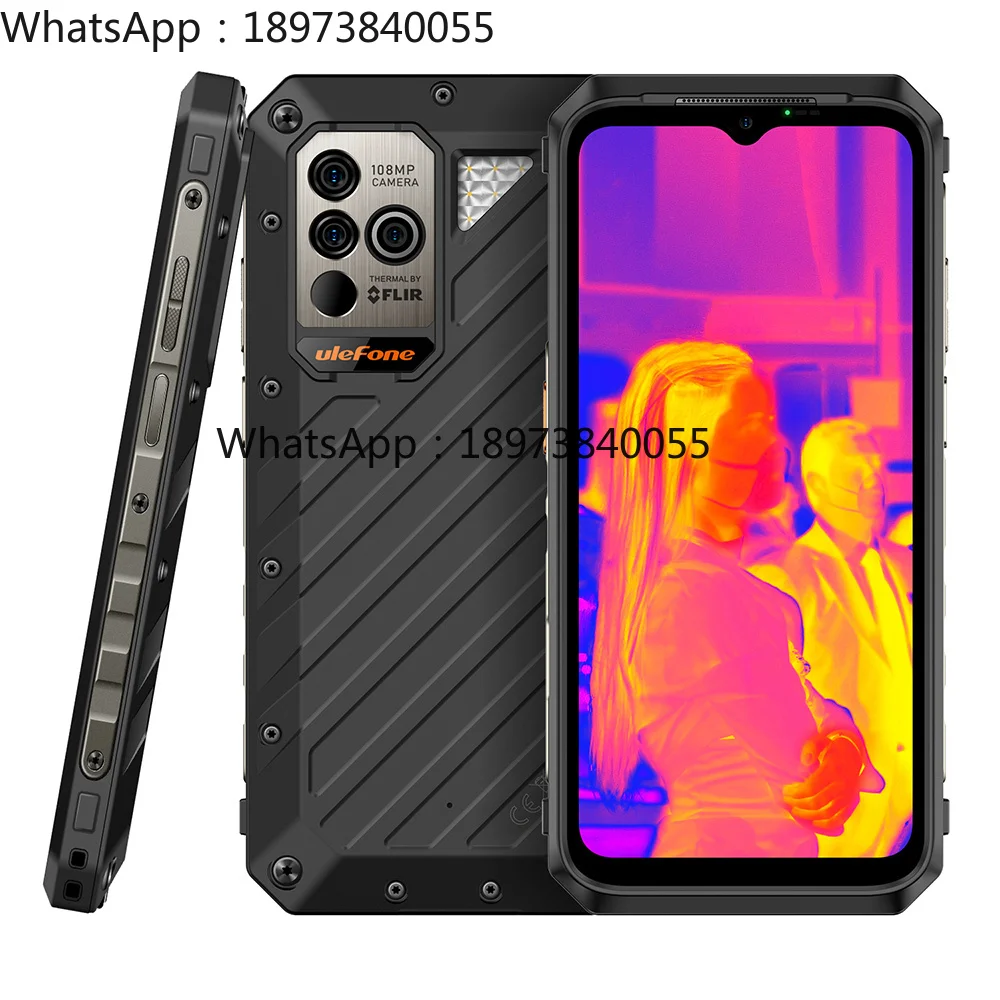 Ulefone Armor 18T Ultra 5G Octa-core 6.58'' 24GB+512GB THERMAL by Rugged Mobile Waterproof Phone 108MP