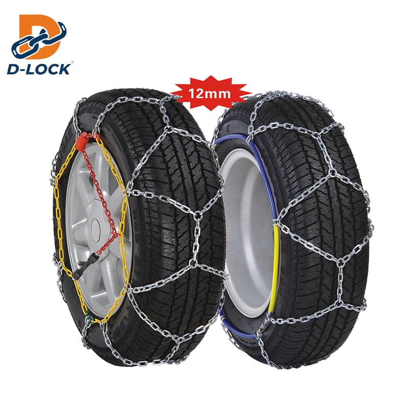Winter Emergency Truck Snow Tire Chain Anti-Skid Passenger Car Protection Tyre Snow Chains With Galvanized Finish