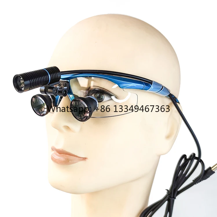 

Manufacturer Medical Instrument Optical Glass Dental Surgical Operating Loupes 3.5X 580MM Magnifiers Fast Shipping