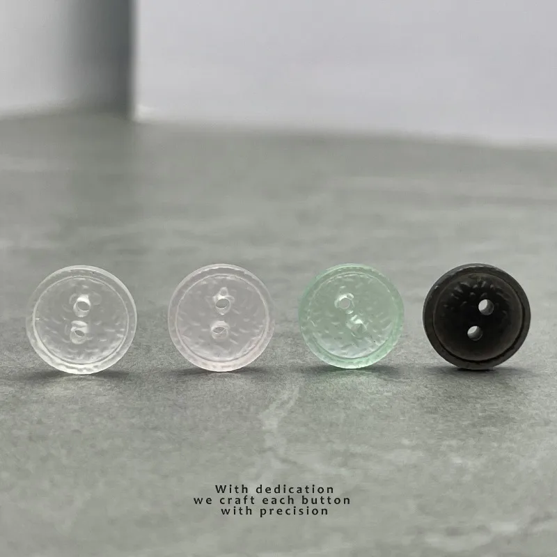 

2pcs Exquisite Round Wave Point Resin Buttons for DIY Clothes Jacket Coat T-shirt Suit Pants Bag Hat Accessories