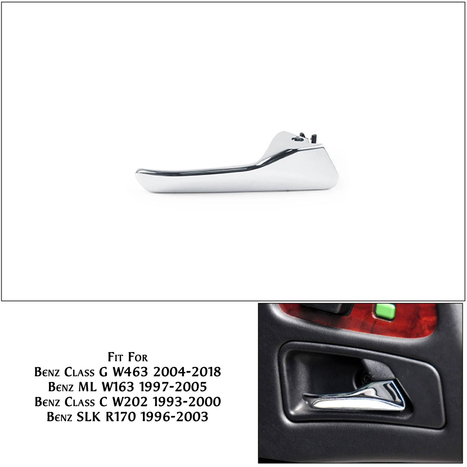 

Замена ручки салона автомобиля для Mercedes Benz ML Class W163 G Class W463 C Class W202 SLK Class R170