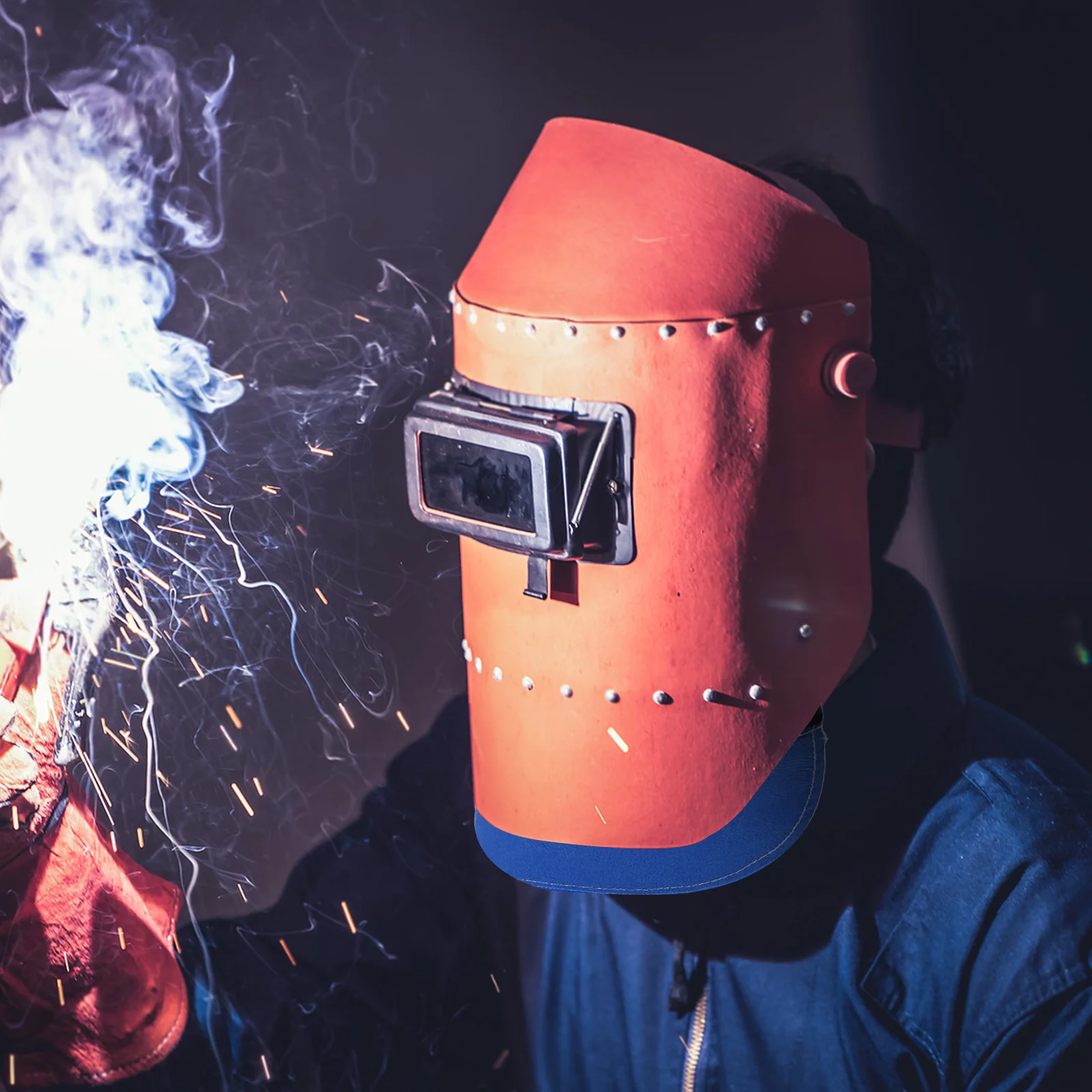 Extended Welding Neck Guard Protective Cover for Welding Full Neck Protection Cloth Use