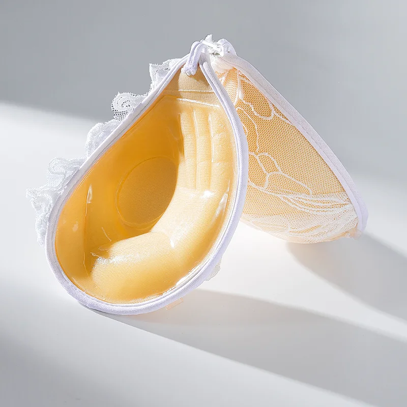 سميكة الدانتيل لاصق حمالة الصدر رفع البرازيلي قابلة لإعادة الاستخدام الحلمة الشريط الذاتي لاصق سيليكون الصدر التصحيح #4