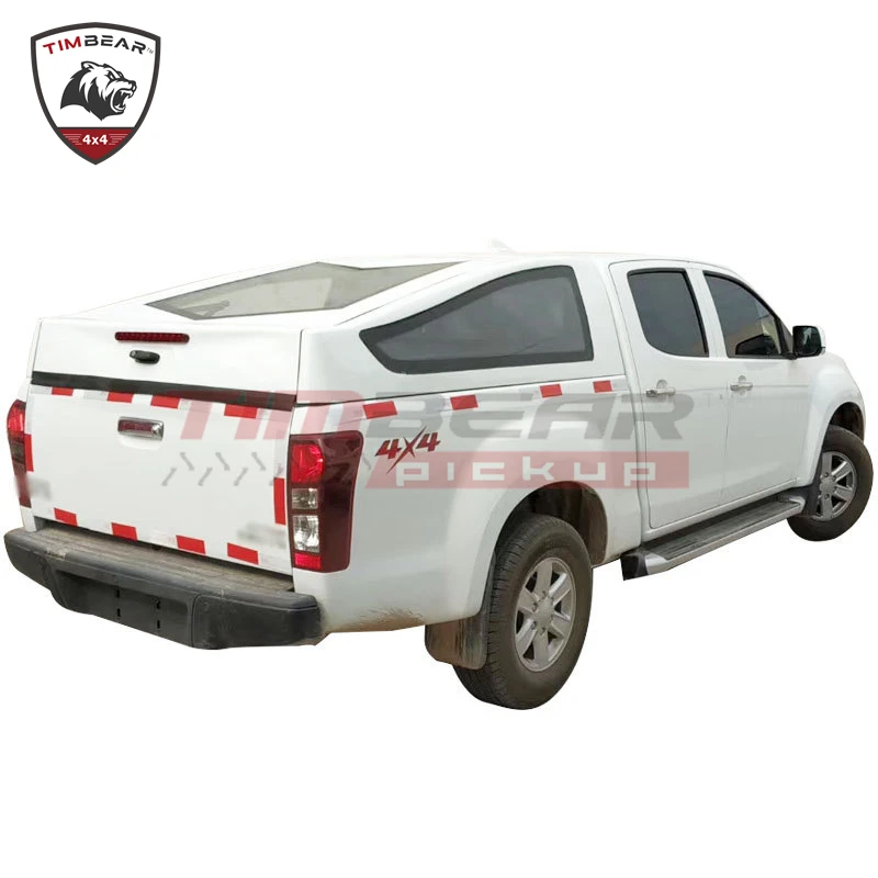 

Timbear 4X4 Pickup Truck Accessories Fiberglass Fullbox Tonneau Cover for Isuzu D-Max