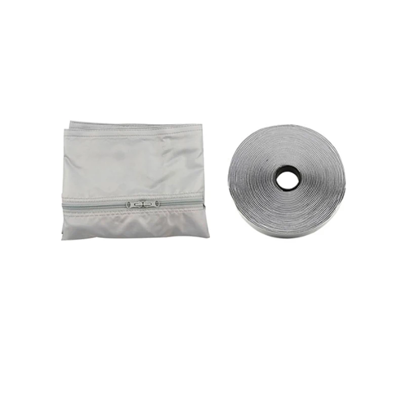 3/4/5 Meters Portable Air Conditioner Hot Air Lock Window Seal Cloth Plate Flexible Cloth Sealing Plate Air Conditioner Window