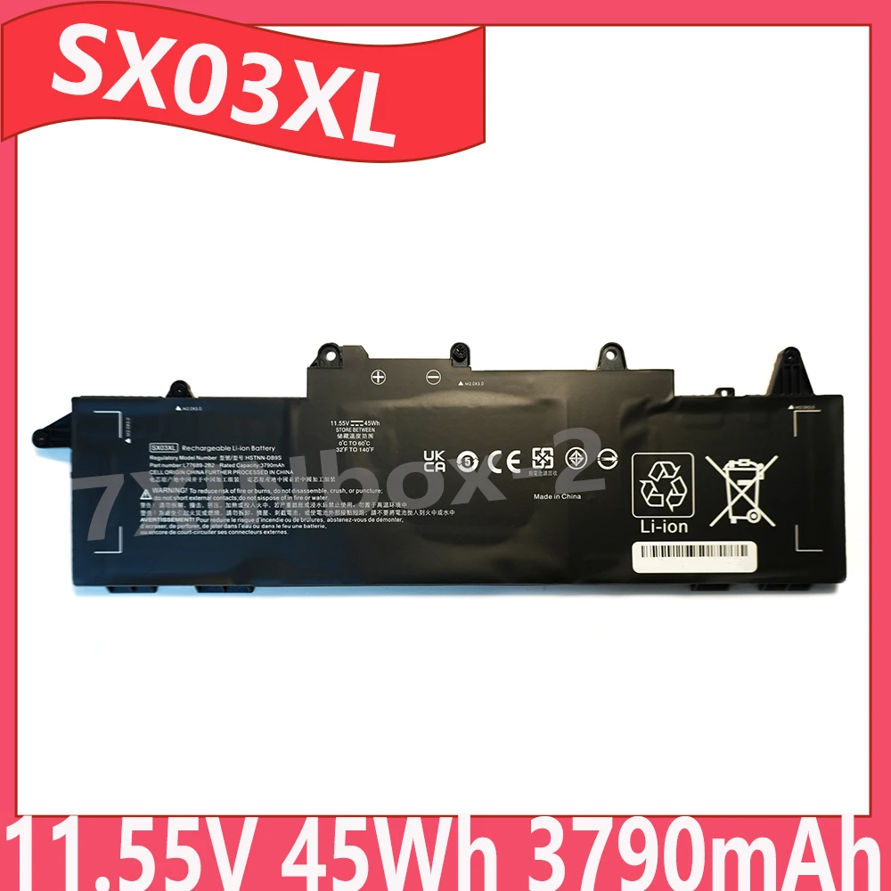 

SX03XL 11,55 В 45 Втч 3790 мАч OEM аккумулятор для ноутбука HP ProBook X360 435 G7 G8 HSTNN-IB9I L77689-172 SX03045XL