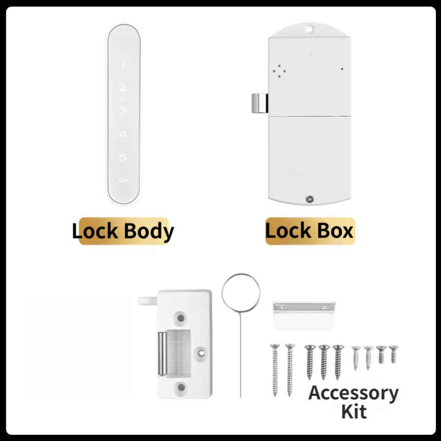 Electronic Password Lock Waterproof IP65 Rated for Office Cabinet Locker Drawer Use Zinc Alloy Body 4 to 16 Digit Code Support