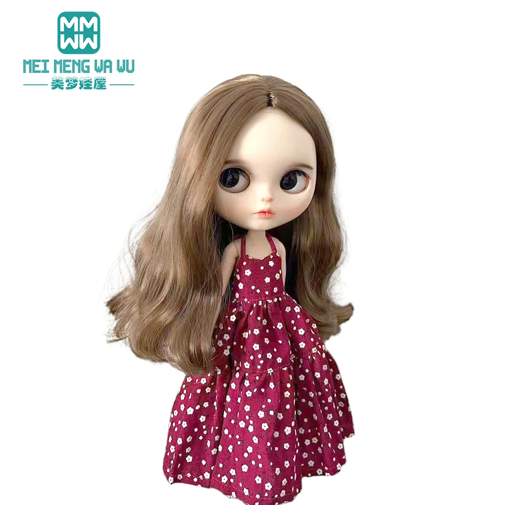 Kleidung für Puppen, modische Polka-Dot-Hemden, Sommerkleider, Sweatshirt-Sets, passend für Blyth Azone OB22 OB24 Puppenzubehör – Detail 4