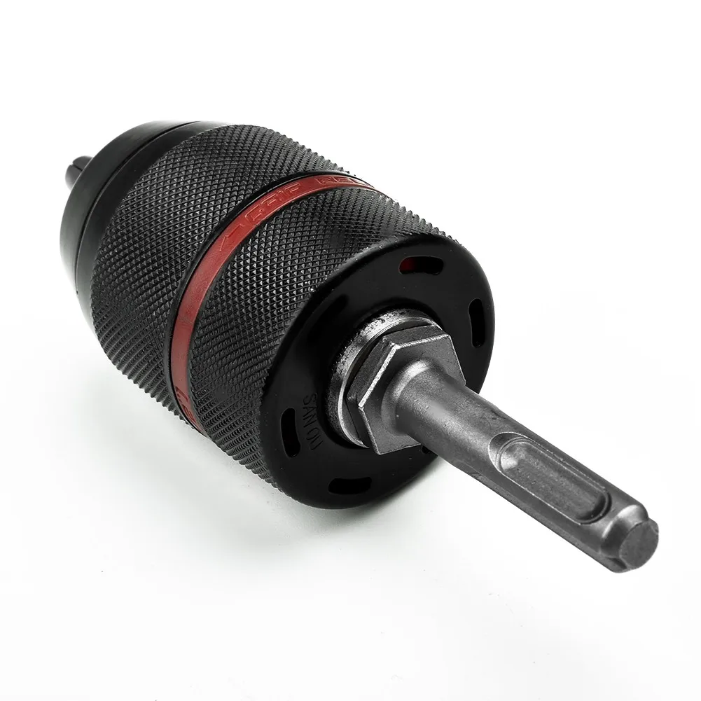 

Самозатягивающийся бесключевой сверлильный патрон, 3-кулачковый сверлильный патрон, крепление 2-13 мм, двухслотовая электрическая ударная дрель, патрон для ручной дрели