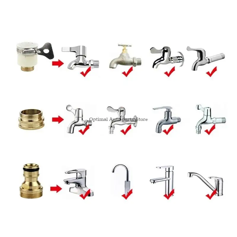 

Rusts Proof Metal Hose Nozzle Adjustable for Powerful Jet Sprays & Gentle Mist