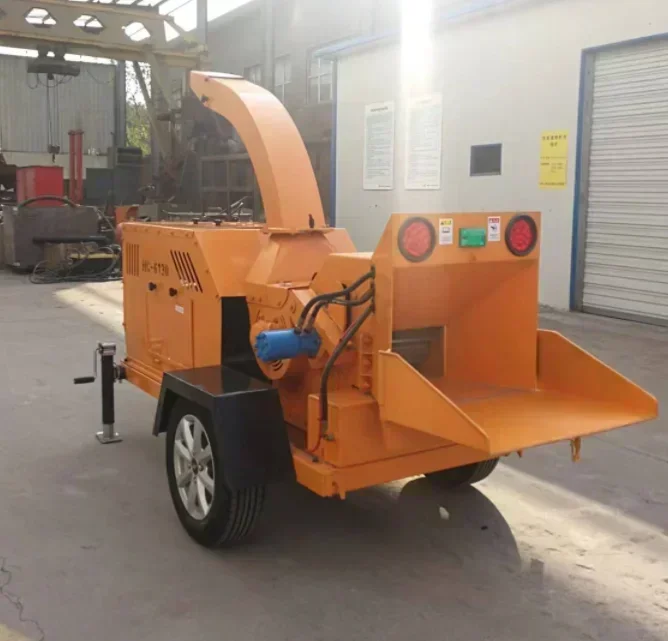 3pt Forestry Duty 800 Inch 135hp Large Heavy Drum Engine Machines Wood Chipper Shredder Diesel