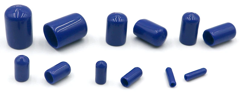 Gummikappe Schutzhülse Endkappen Silikonstopfen Kunststoffstopfen Schwarz Rot Weiß Transparent Blau Gelb Grün Größe 1,3 mm-90 mm – Detail 13