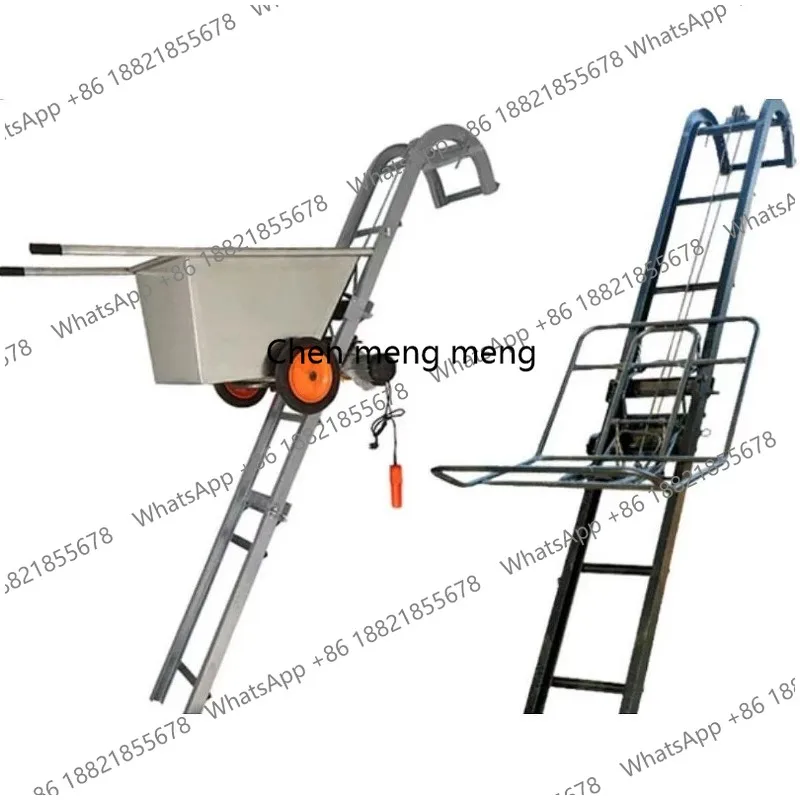 

Sand Bucket Elevator Lift Small Electric Rail Ramp Feeder Automatic Lifting Customizable Height