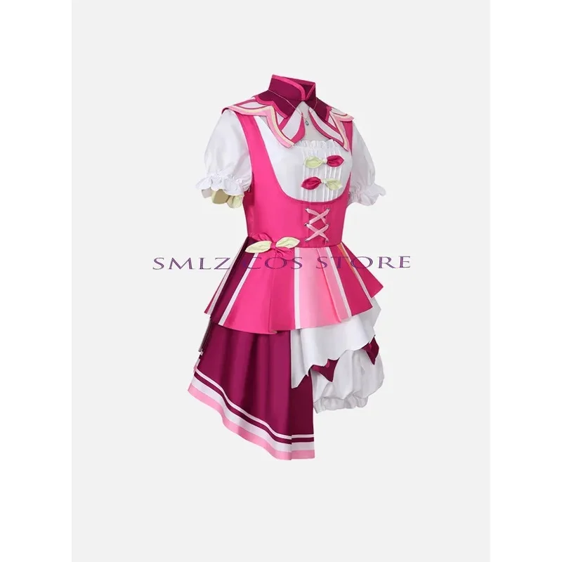 3RD Otori Emu تأثيري أنيمي مشروع Sekai فستان مُصمم حسب الطلب سترة شعر مستعار مجموعة العجائب × شوتايم حفلة أداء الزي للمرأة