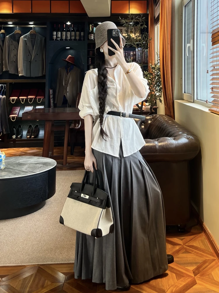 

Jiang Pure Cotton Loose Fit Sun Protection irt Breathable Casual Sle Women's Spring Summer Faionable Color