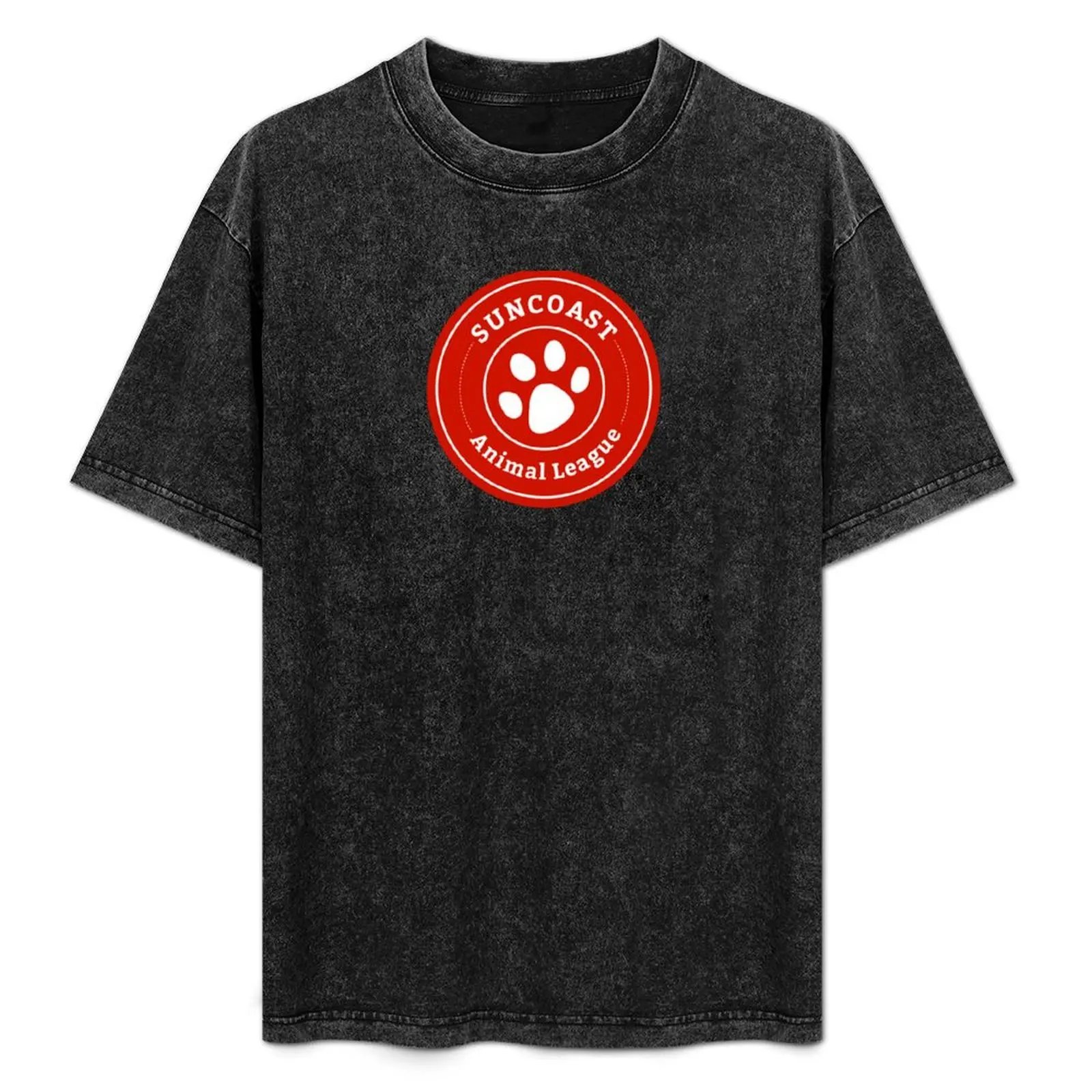 Camiseta con logotipo clásico de Suncoast Animal League, camiseta ligera de manga corta refrescante