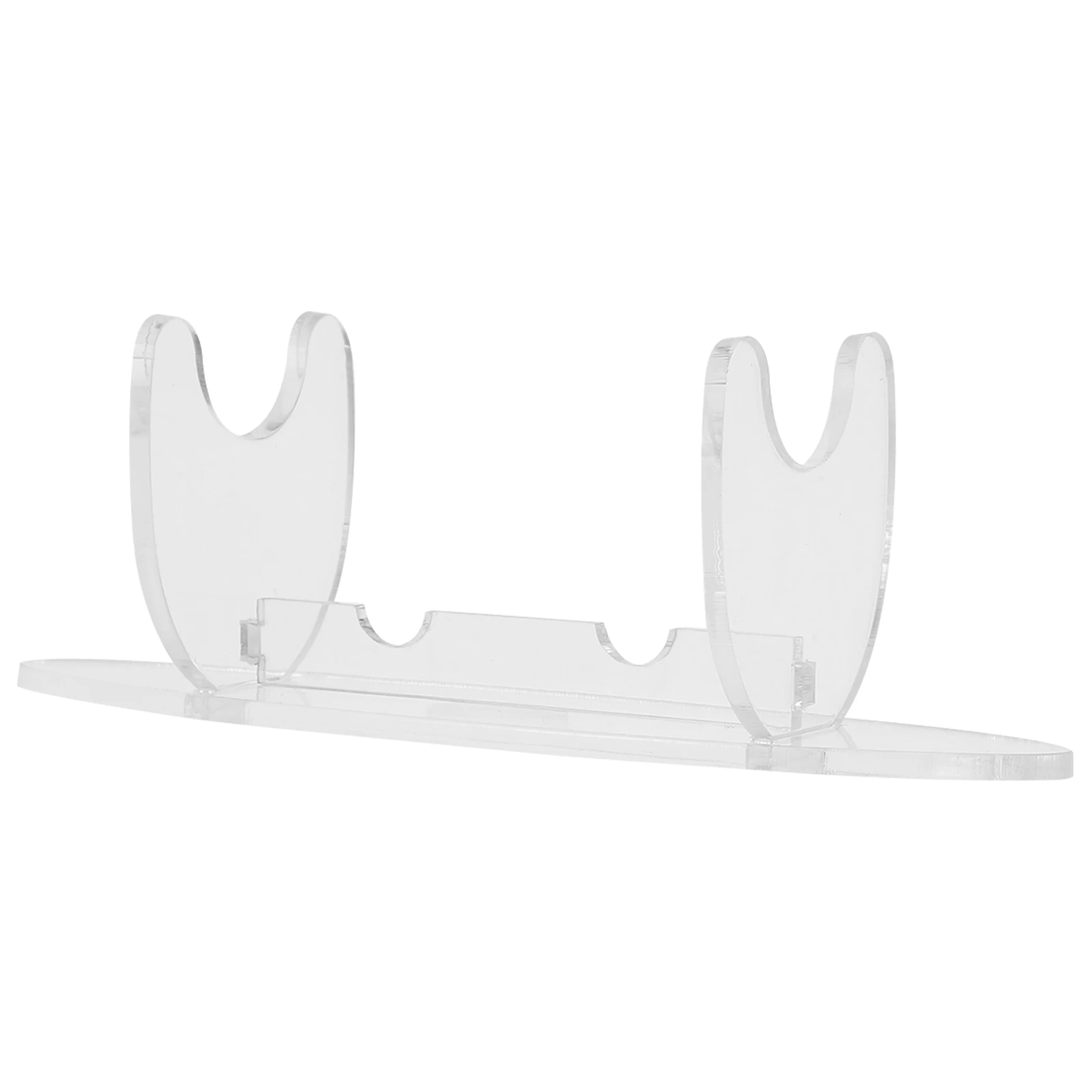 

Clear Acrylic Display Stand Home Office Craft Show Pencil Rest Holder Writing Brush Organizer Storage Solution Desk Accessories