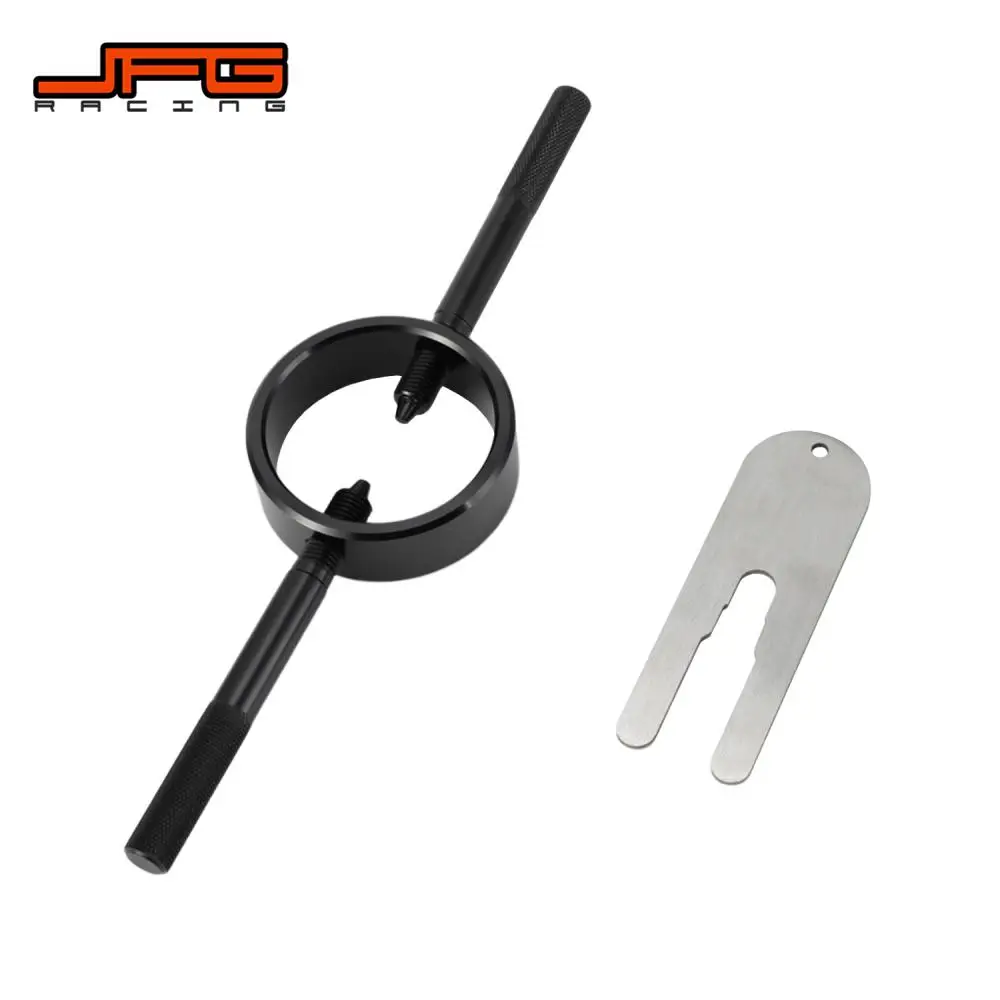 Universal Motorcycle Accessories Fork Shock Spring Compressor For KTM SX XC HONDA YAMAHA KAWASAKI Off-Road Pit Dirt Bike Iron