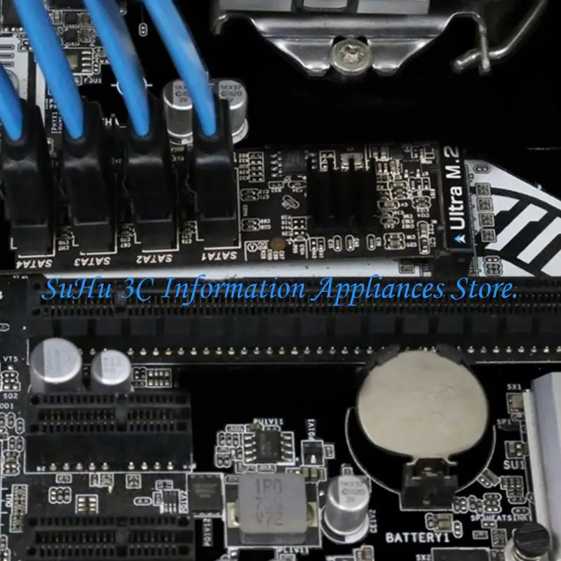 M.2 to 4 Ports SATA3.0 Expansion Card PCIE to SATA3.0 Expansion Controller Card