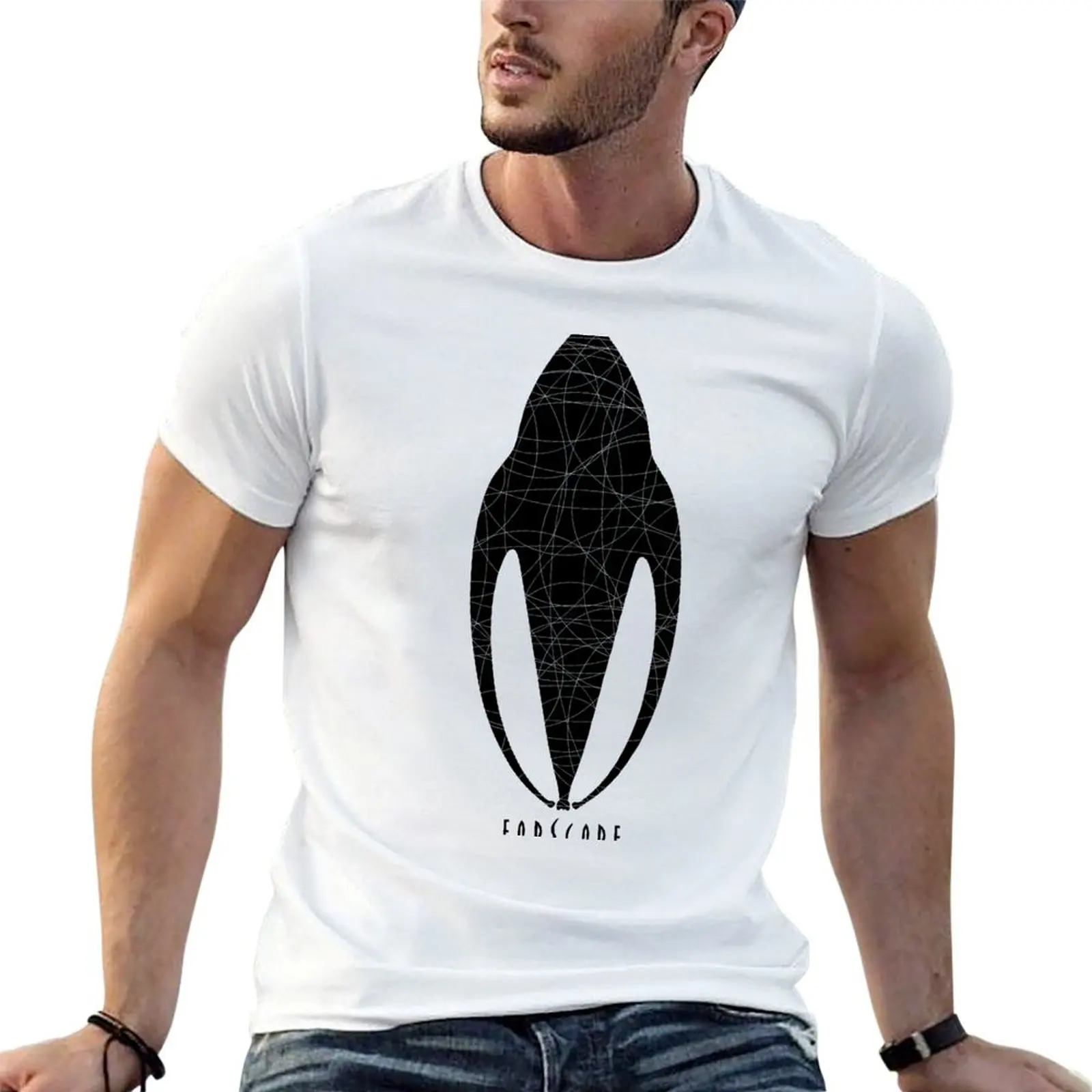 

Farscape Moya T-Shirt black cotton t-shirt plain for man package anime tshirt t shirts for man pack cotton T-shirt