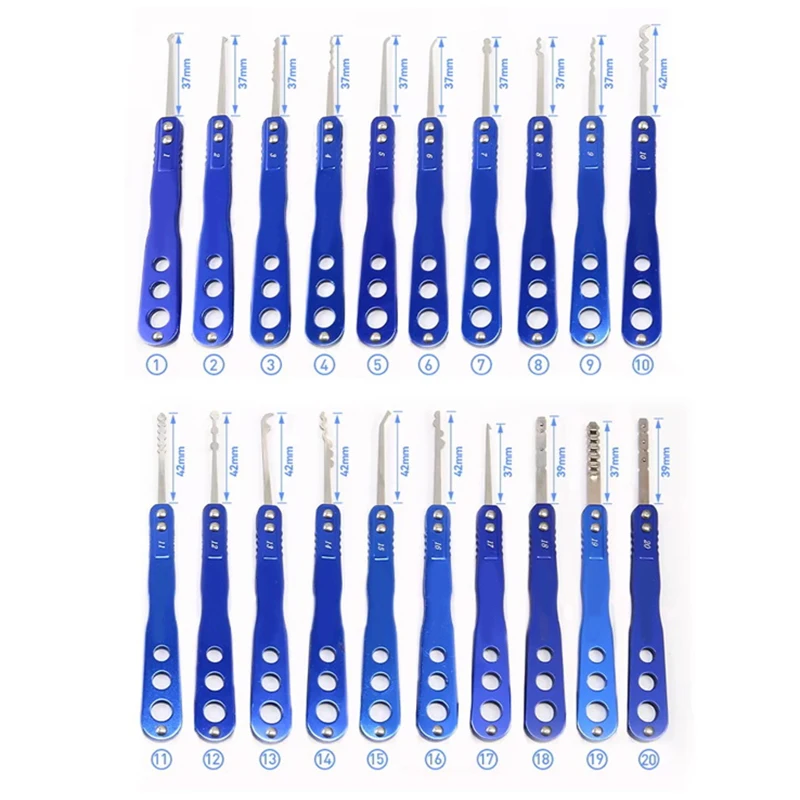 New 30Pcs Professional Broken Key Disassemble Set Taken The Broken Keys Easily Out Of Lock Locking Repair Tools