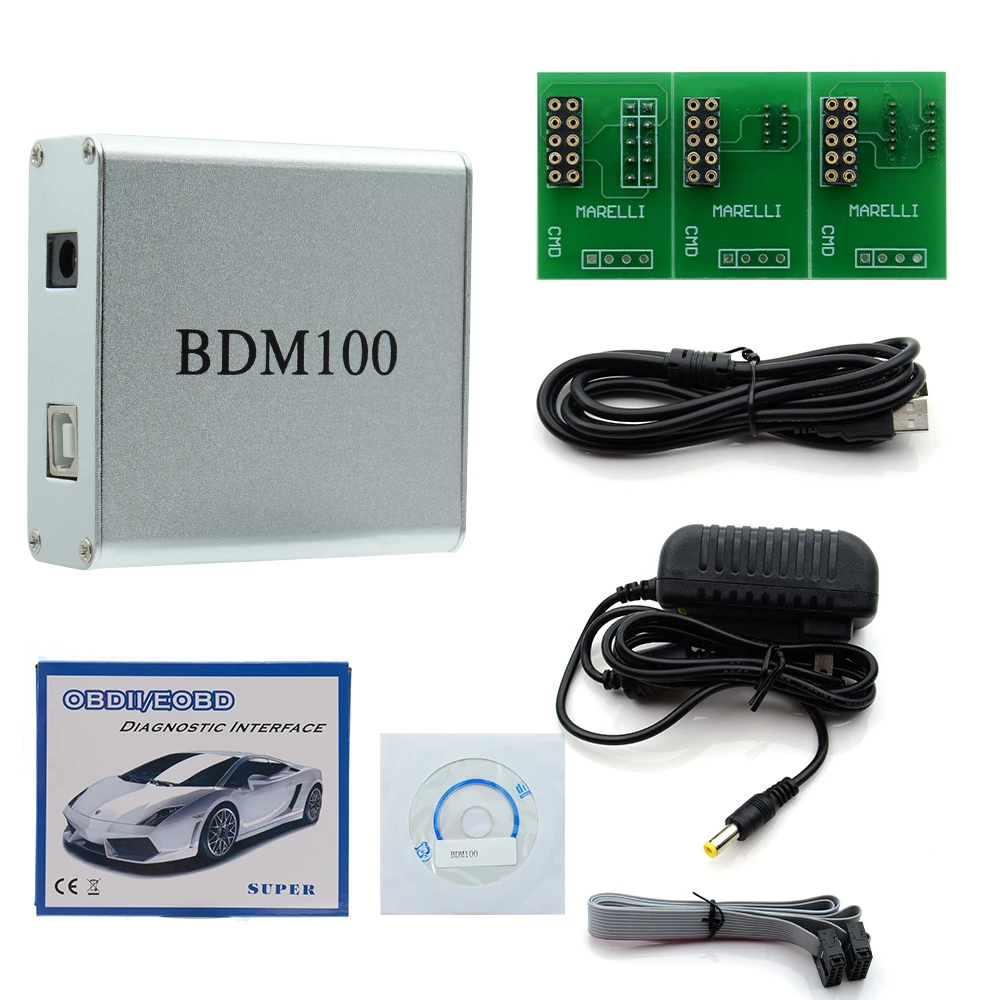 Высокое качество BDM100 V1255 программатор ECU чип-тюнинг BDM 100 считыватель кодов напоминание светодиодной рамки BDM BDM 100 автоинструмент