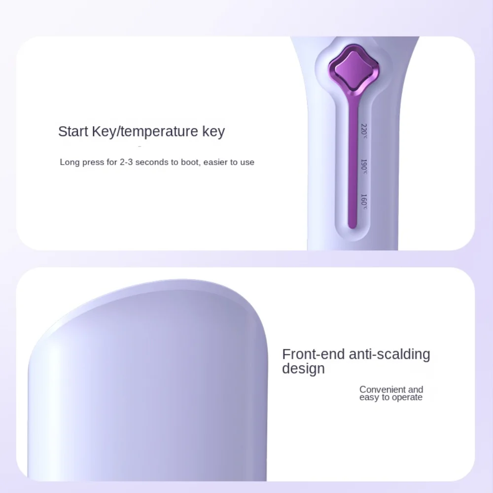 مكواة تجعيد عميقة على شكل حرف U مقاس 36 مم - تقنية احترافية للشعر، مكشكش شعر سهل الاستخدام للنساء، هدية مثالية لعيد الأم، #4