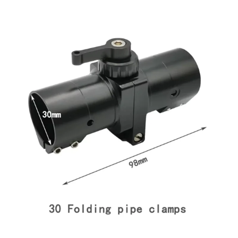 Aluminum Alloy Plant Protection folding parts UAV Tube clamp carbon fiber tube fittings 30mm 35mm 40mm 1 pc