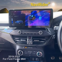 12.3'' Qled Screen Car Video Player Stereo For Ford focus mk4 2022 Android 13 CarPlay All In One Navigation Multimedia Head Unit