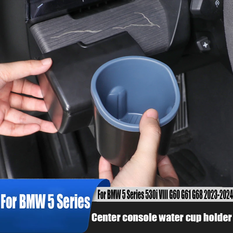 

Central control instrument panel cup holder storage cup holder accessories For BMW 5 Series 530i VIII G60 G61 G68 2023 2024