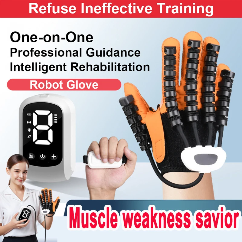 

Rehabilitation Robot Gloves Stroke Recovery Equipment Infarction Training Device Muscle Weakness Finger Hand Function Workout ﻿