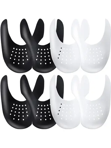 1 Pair Anti Crease Shoe Head Protector for Casual Sneaker Anti Wrinkle Shoe Toe Caps Support Stretcher Expander Shoes Protection