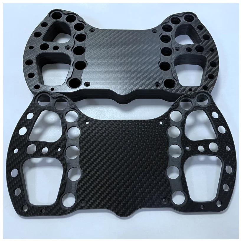 Cnc Custom Carbon Fiber Material Faça Você Mesmo Carving Odm Usinagem Serviços Peças Mecânicas Precisão de Corte Eletrônico Acessórios Uav