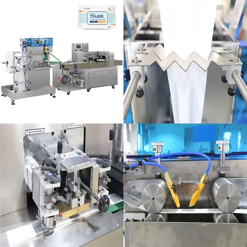 2026 CE JBK-260S Full Automatic Baby Wet Wipes Adult Wet Wipes/Wet Wipes Making Machine
