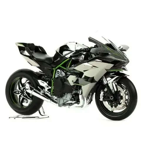 MENG Model Kit MT-001S 1/9 Adhesive Free Color Separation H2R Motorcycle Racing Edition Adult Assembly