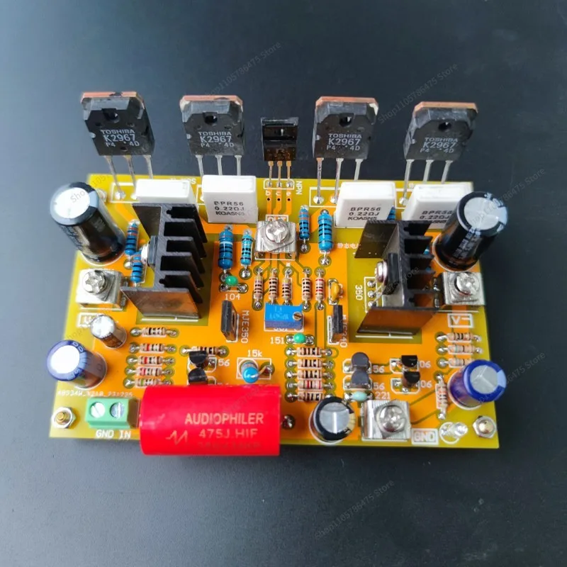 For Double Parallel High Voltage Version HIFI Enthusiast Grade Field Tube Discrete High Power Amplifier Board Mono Finished