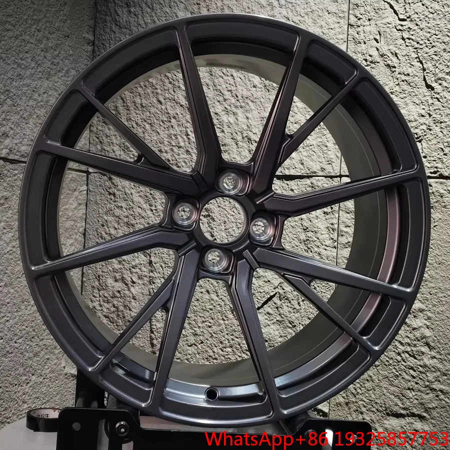 Customized Forged Alloy Wheel Rims Racing  Rims 16 17 18  Inch PCD  4*95.25  Dark metal Gray