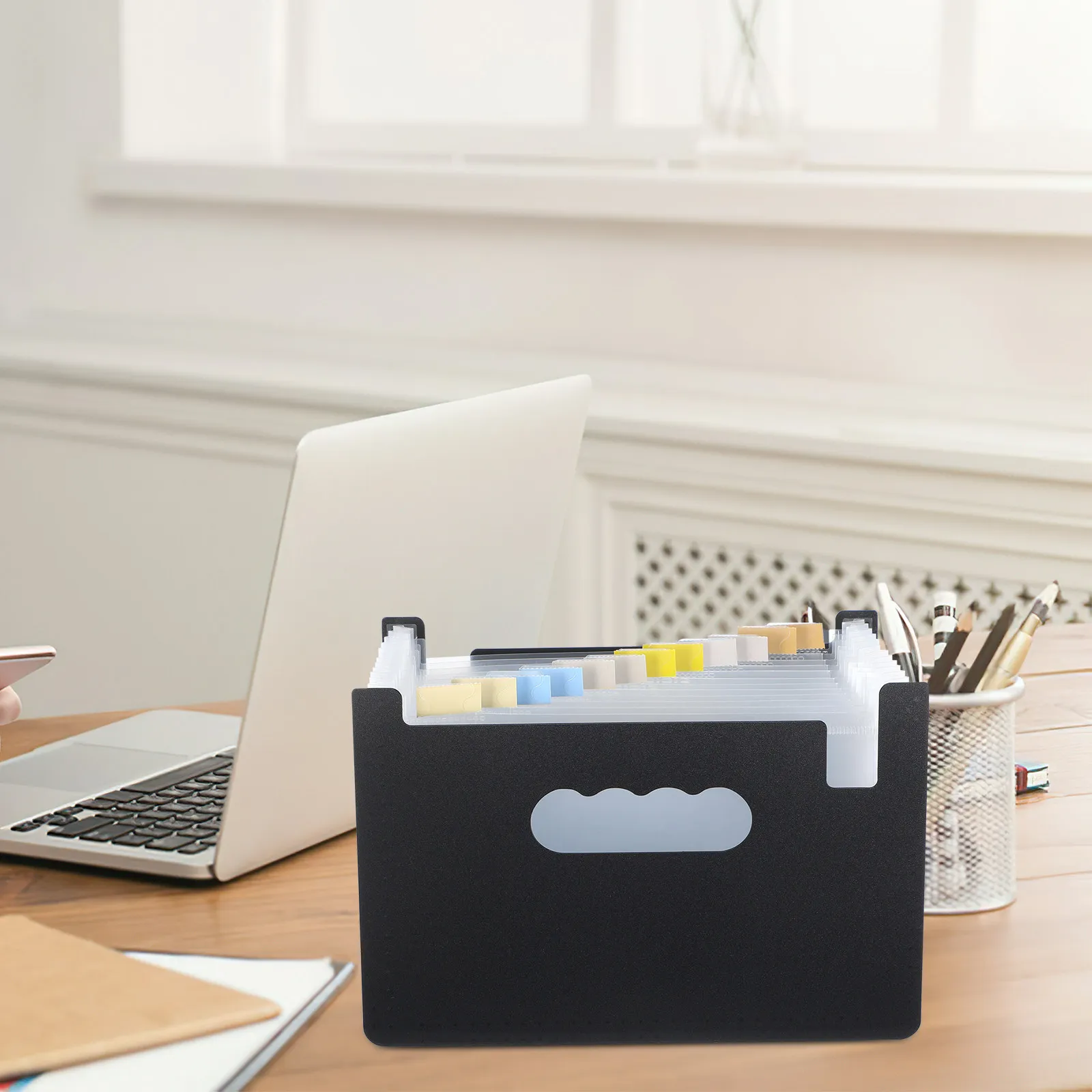 Accordion File Folder Exquisite Workmanship PP Perfect Document Classification Receipts Cards Organization